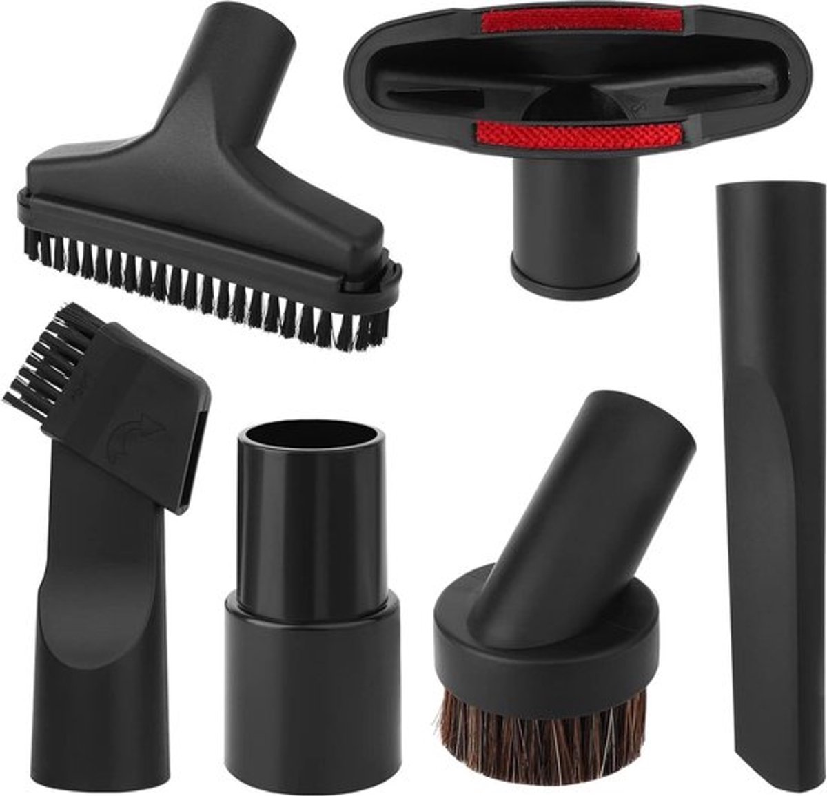6 Pièces Accessoires pour Aspirateur - Embout - Brosse Universelle pour Meubles Accessoires