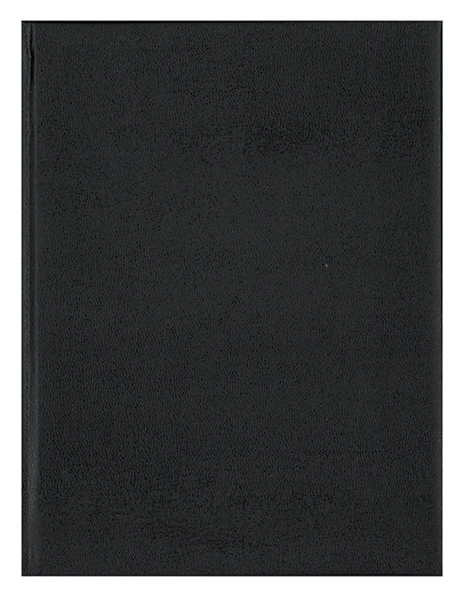 Brepols bureau agenda 2026 - TIMING - Zonder jaartal bedrukking op omslag - Bureau agenda - 1 week op 2 pagina's - Weekoverzicht - Zwart - 17.1 x 22 cm