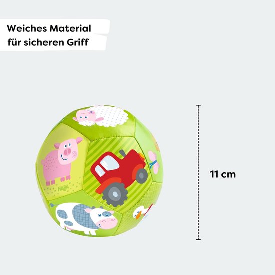 Bal - Baby - Boerderijdieren ca Ø 11 cm van Happy Horse — afbeelding 2