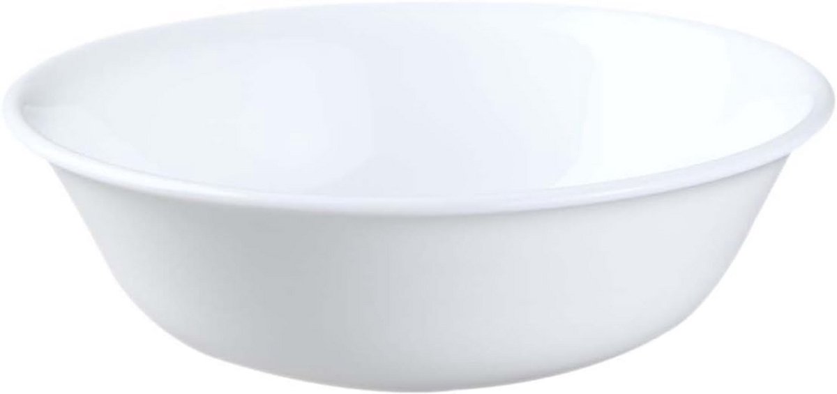 6x Vitrelle glazen dessertborden Winter Frost White – breekbestendig, magnetron- en vaatwasmachineveilig