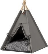 4goodz Tipi-tent voor katten en honden - Grijs