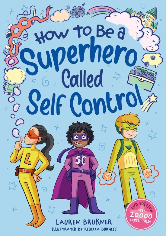 How to Be a Superhero Called Self-Control 2nd edition - cover