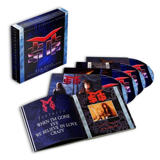 McAuley Schenker Group - Bad Boys: The McAuley Schenker Group Story 1987-1992 (4 CD)