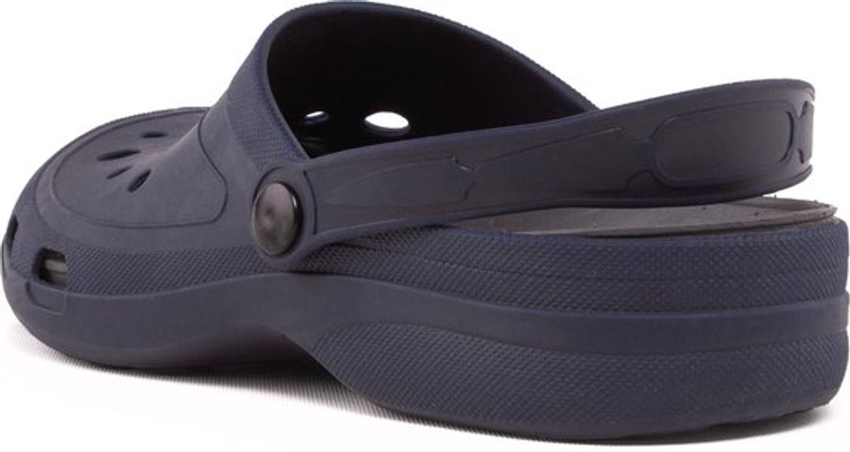 Buckhead - Pantoffels - Unisex Slipper - Antibacterieel - Anatomisch - Licht & Flexibel - Massage-effect – Marineblauw - Maat 43/44