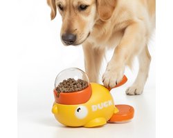 Vacht Vreugde Hondenpuzzel - Level 1 Intelligentie - Small - Geel