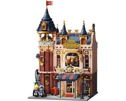 Pantasy 85031 Speelgoed Winkel bouwset incl. 4 minifigures | Classic Creator Modular Building | Expert Architecture Modelbouw | Technisch Educatief bouwpakketten voor volwassenen & kinderen | Mega gebouwen geschikt voor Lego | Bouwdoos met 2978 bloks