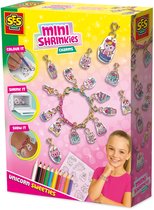 SES Creative Mini Shrinkies Charms - Unicorn Sweeties - Voor Meisjes vanaf 5 Jaar - Krimpfolie - Armbandjes Maken - Schoencadeautjes Sinterklaas