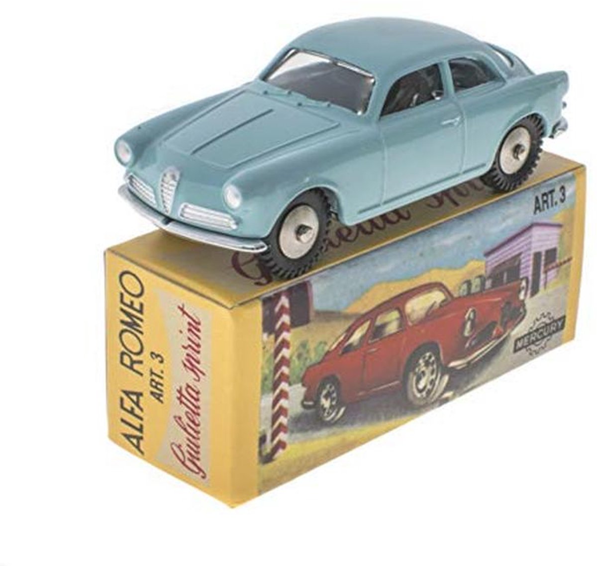 Alfa Romeo Giulietta Sprint Veloce 1/48 Vergrote Replica