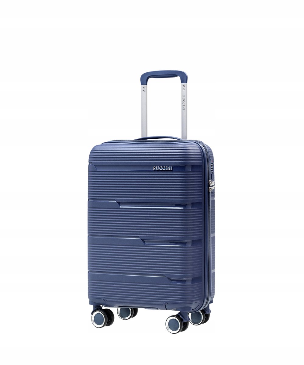 Puccini Casablanca Handtaskoffer 56cm PP, Marineblauw