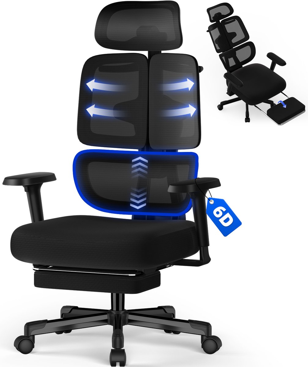 Hiaonyx bureaustoel met - Hiaonyx - €149,97