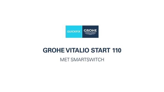 Grohe Vitalio Start System 250 Quickfix regendoucheset Start met handdouche en thermostaatkraan - 2 Standen - Chroom