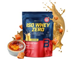 BioTech USA BioTech USA BioTechUSA Iso Whey Zero Premium wei-eiwitisolaat Grasgevoerd Enzymvrij Suiker- en glutenvrij, 454 g, Catalaanse Karamelcrème