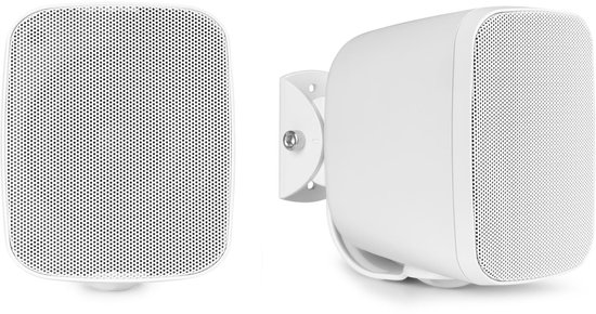 Power Dynamics BD30W outdoor speaker set - Buiten speakers - IPX5 waterdicht - 40W - Wit van Merkloos — afbeelding 2