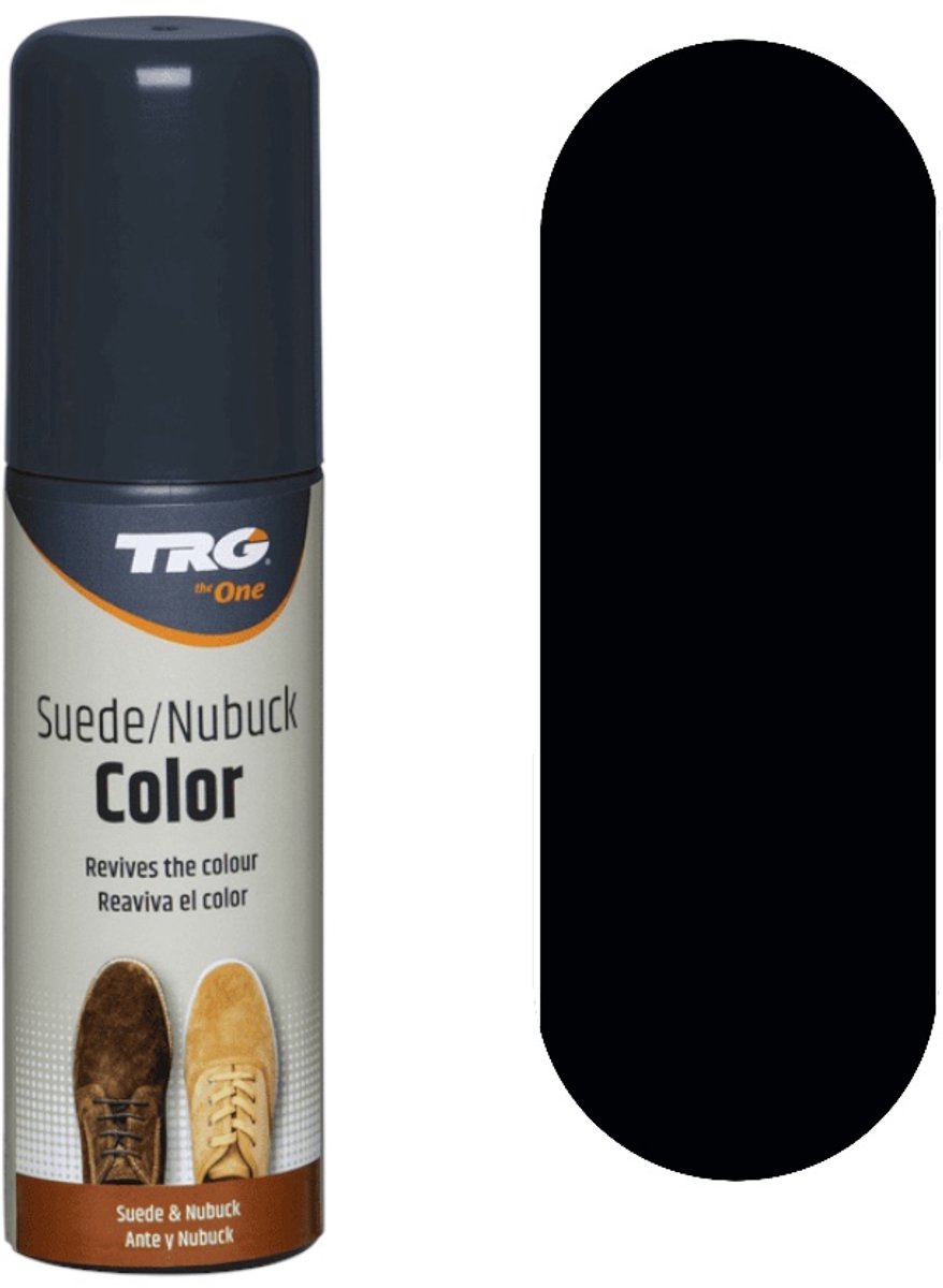 TRG - Suède/Nubuck color - zwart - 75 ml - applicator