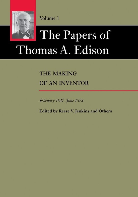 The Papers of Thomas A. Edison-The Papers of Thomas A. Ediso ... - cover