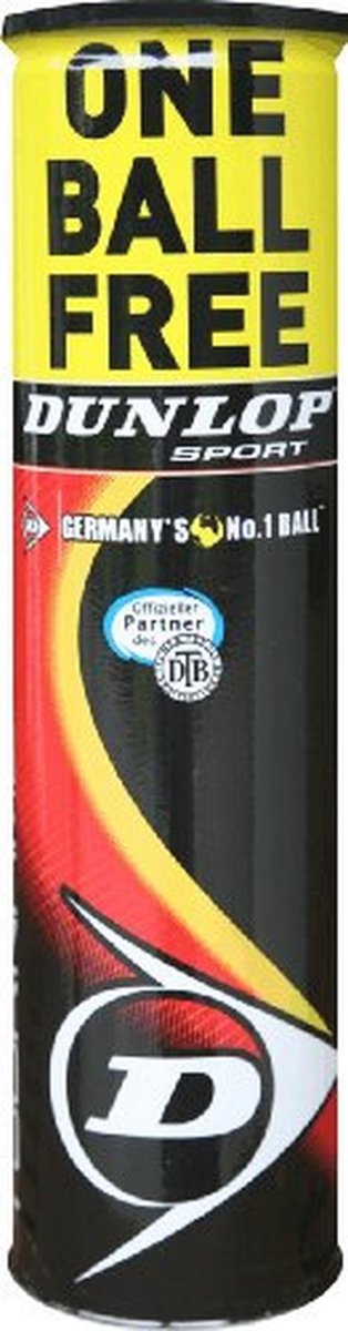 Tennisballen 3 + 1 - Geel - Perfect voor Toernooien