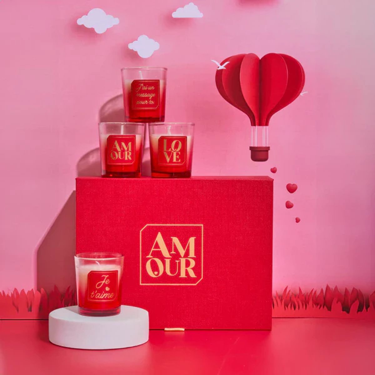 Geurkaarsen giftbox