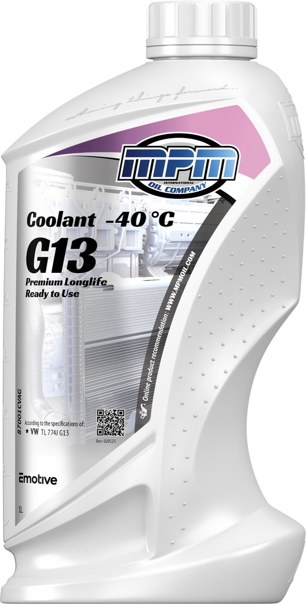 MPM Koelvloeistof longlife G13 - 1 liter