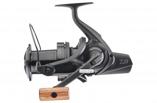 Daiwa 21 Emblem 45 SCW QD SD - Big Pit Molen - Zwart - 645 gr - 4.9:1 lagers - Zwart van Merkloos — afbeelding 3