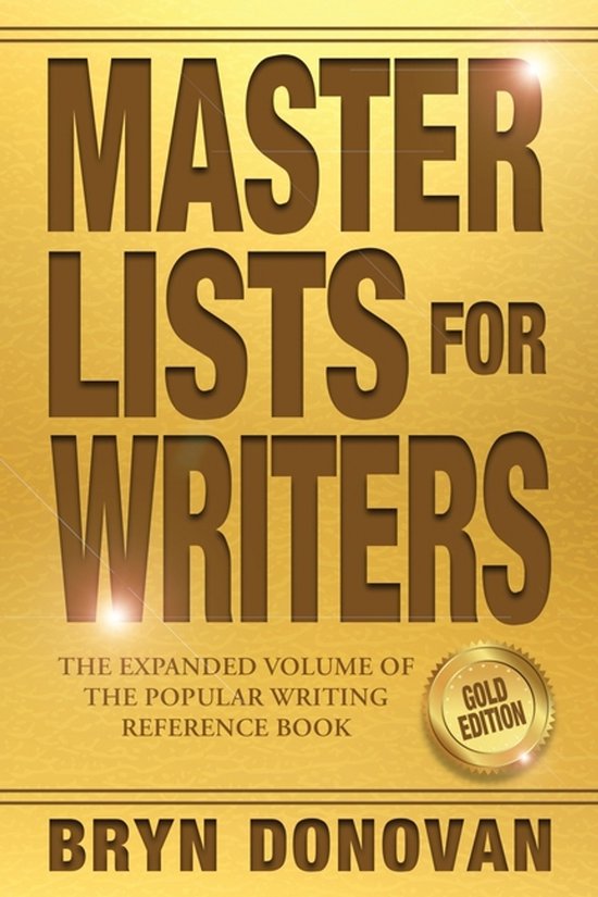 Master Lists for Writers - cover
