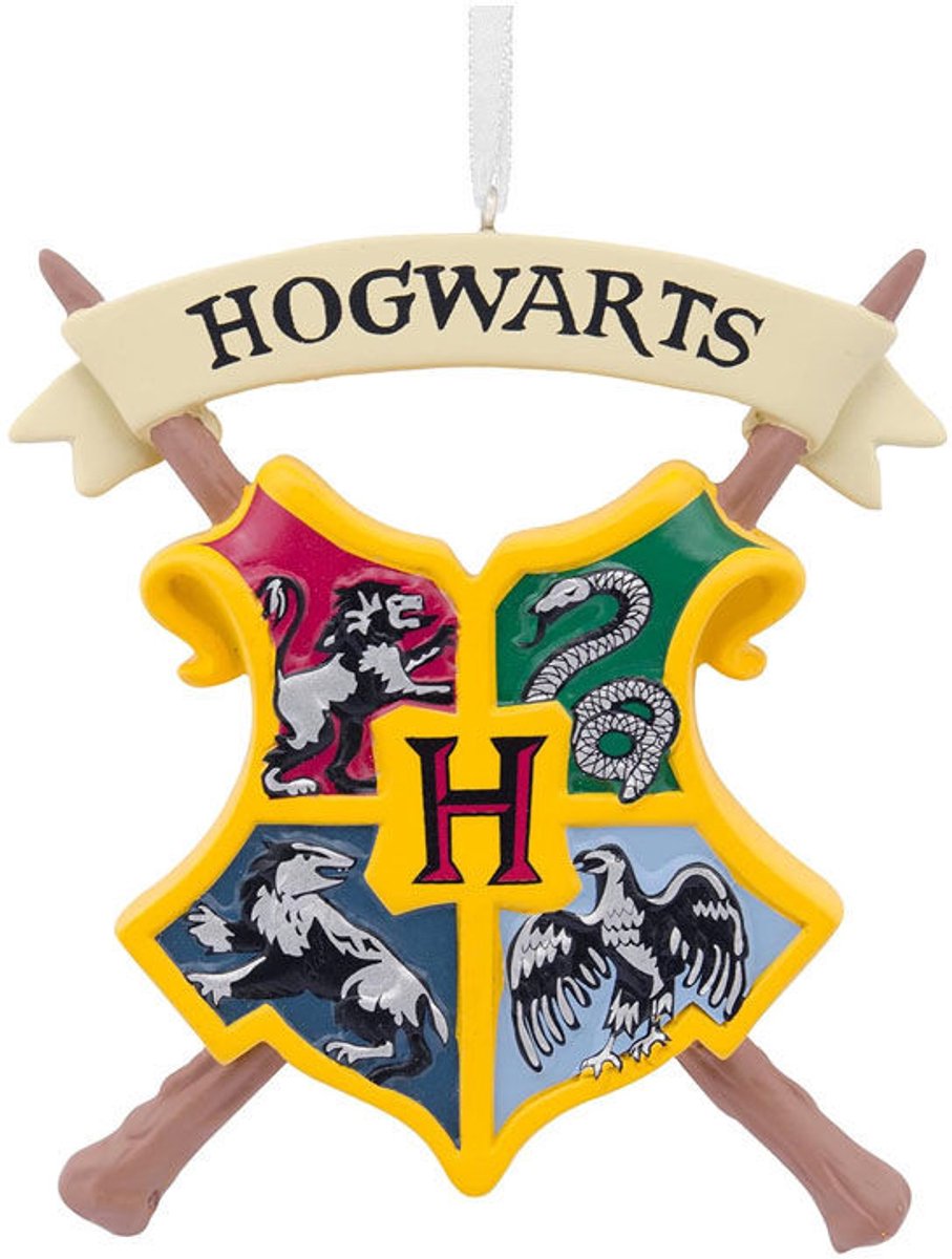 Hallmark Ornament - Harry Potter - Hogwarts Shield