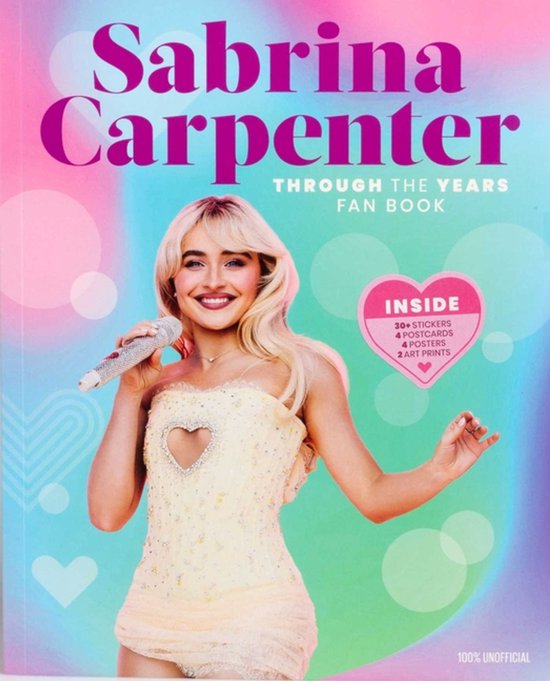 Pop Culture Fan Packs- Sabrina Carpenter Through the Years F ... - cover