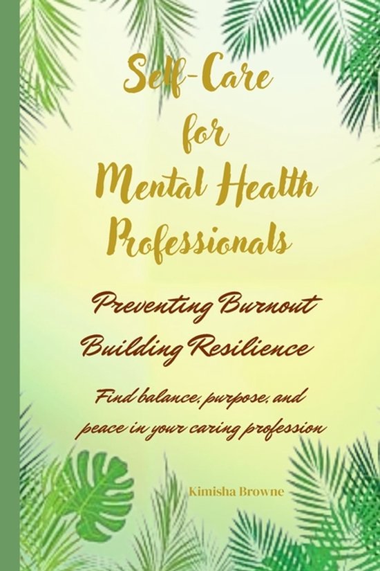 Self-Care for Mental Health Professionals - cover
