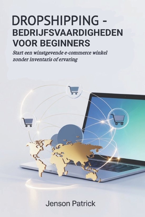 Dropshipping-bedrijfsvaardigheden voor beginners - cover