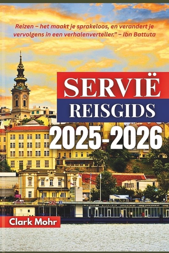 Servië Reisgids 2025-2026 - cover