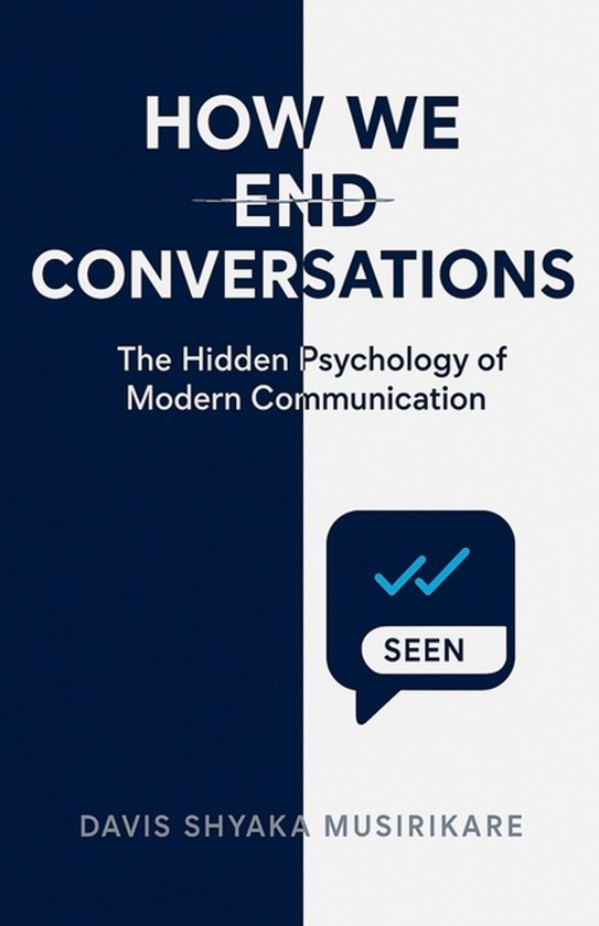 How We End Conversations - cover