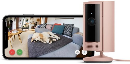 Ring 2e Gen Indoor Camera Beveiligingscamera Roze - Ring - €42,00