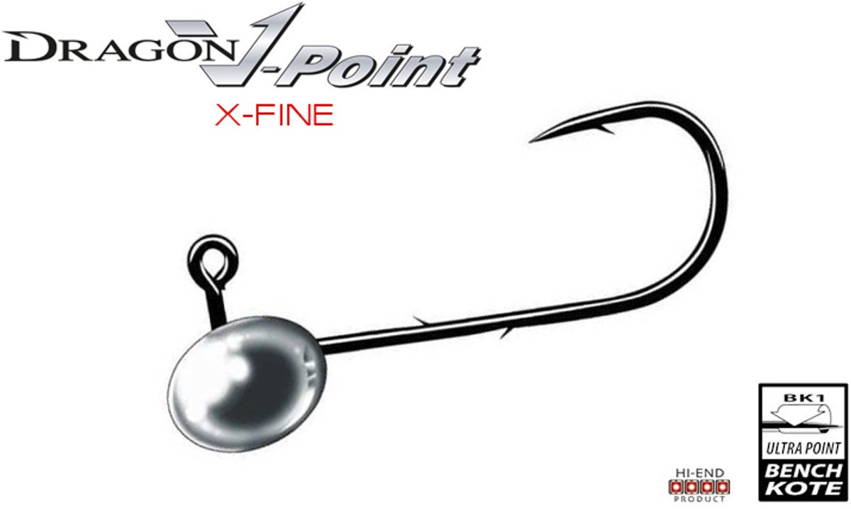 Dragon X-fine Jighead 2.5g / #6