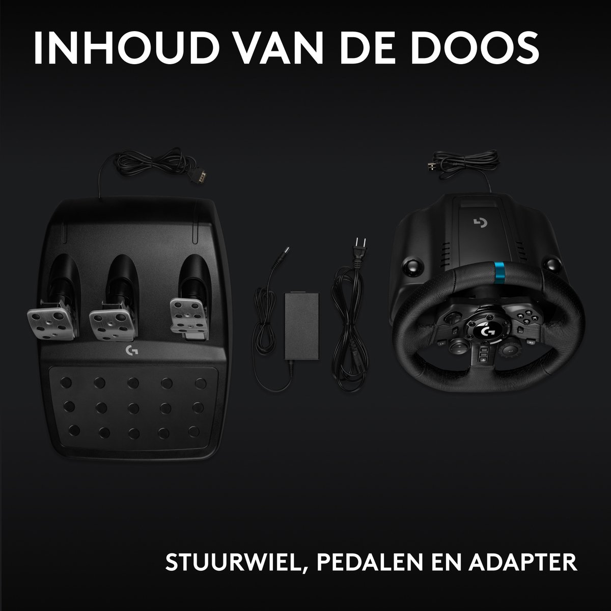 Logitech G923 TRUEFORCE - Racestuur en pedalen -  PlayStation 4, PlayStation 5 & PC — cadeau in Games, Films & Muziek - foto 6