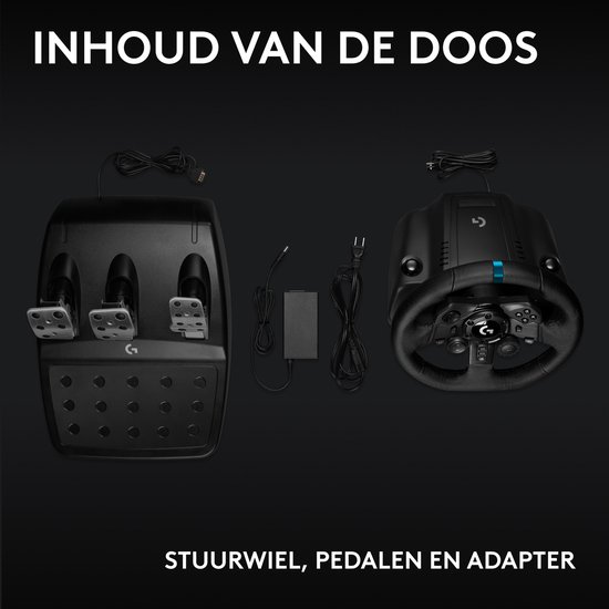 Logitech G G923 TRUEFORCE - Racestuur en pedalen - PlayStation 4