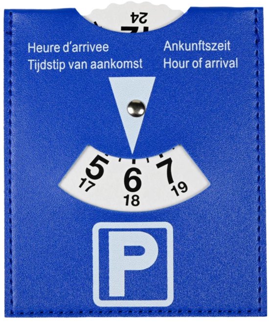 Nuvona Blauwe Parkeerschijf - Parkeerkaart - Parkeren in de blauwe zone