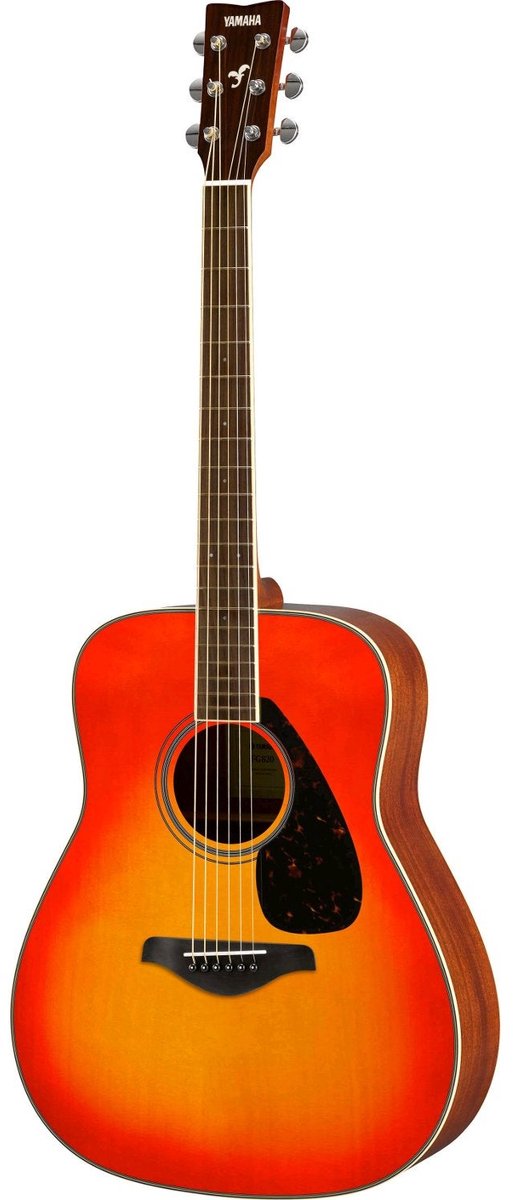 Yamaha FG820 AB II – Autumn Burst – Westerngitaar – Solid Spruce Top – Mahonie – Dreadnought