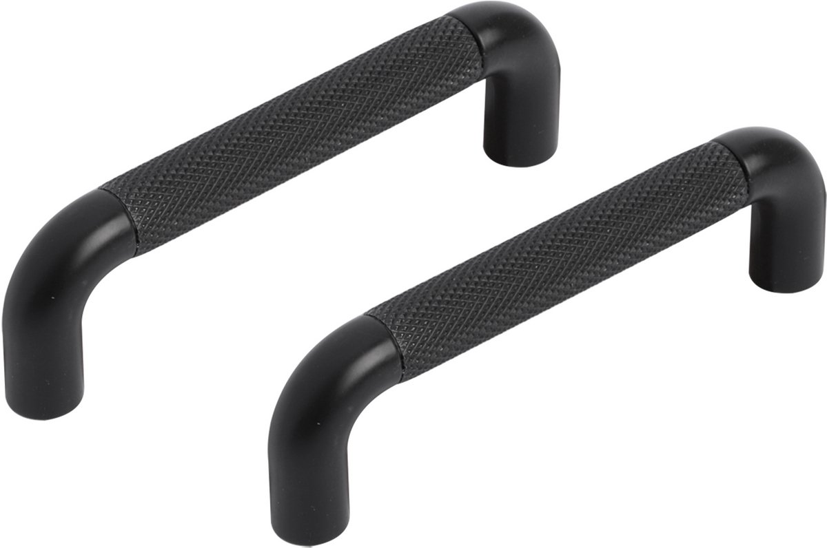 Differnz | Meubelgreep Rond | 96 mm | Mat Zwart