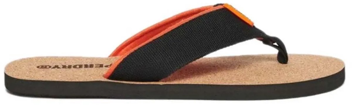 Superdry Kurken Kinderenlippers met print Heren Slippers Zwart