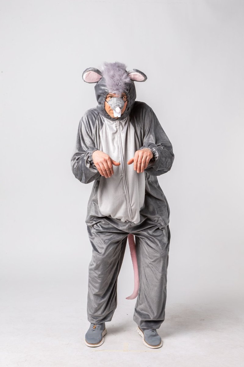 Ratten Kostuum volwassen - Maat 175-190 cm