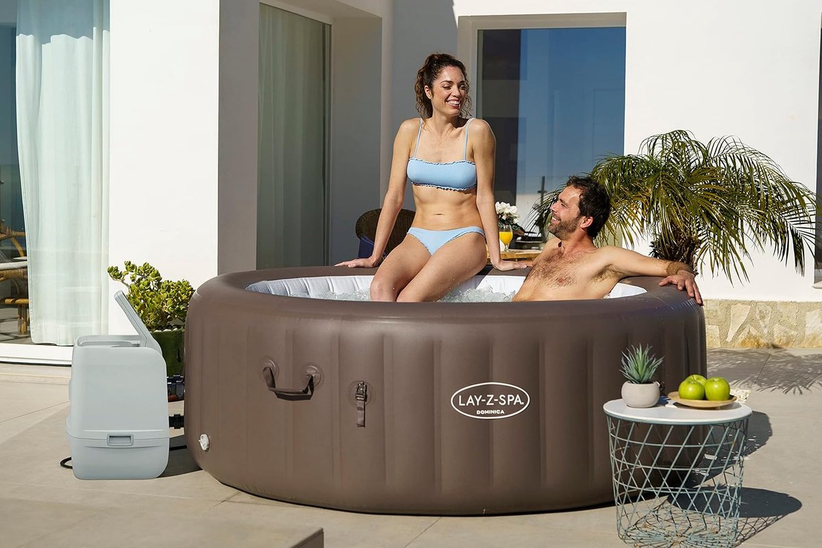 Opblaasbare Novihome Spa Whirlpool Dominica HydroJet XL - 6 - Opblaasbare - €2.970,00