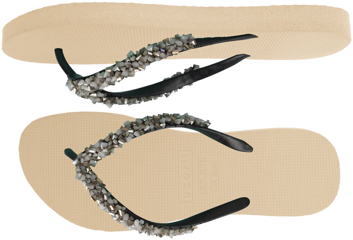 Uzurii Classic Aby Silver Sand slippers dames (18.255.08)
