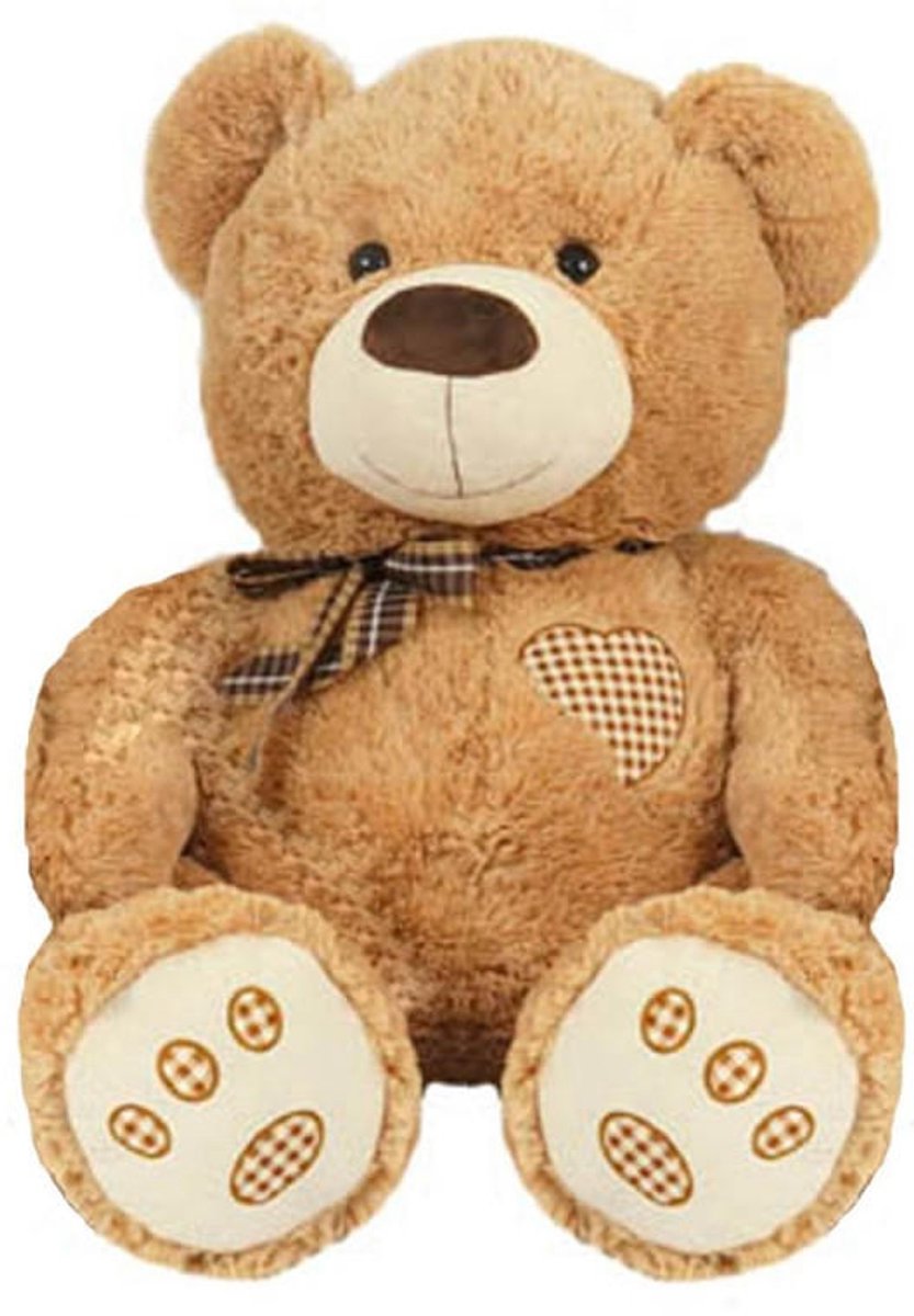 Maskotka Miś Bobby miodowy 80cm 13762