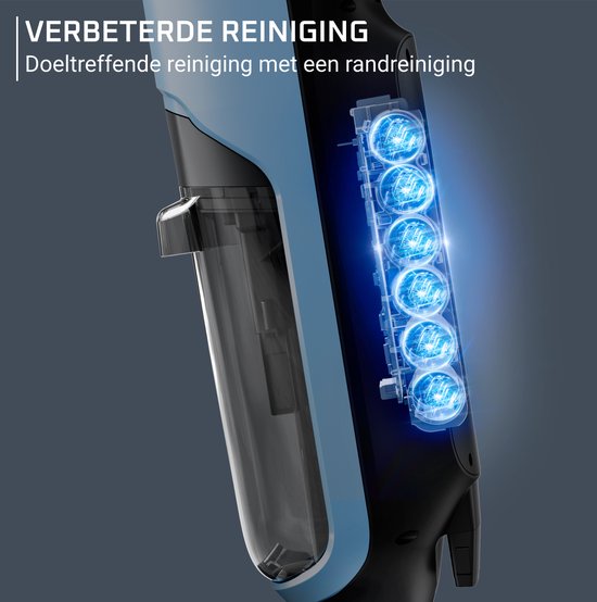 Rowenta X-Clean 2 GZ2271 - 2-in-1 Vloerreiniger - Stofzuiger & dweil in 1 - 30 min gebruikstijd - Zelfreinigend