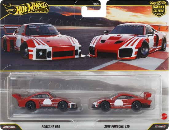 Hot Wheels Premium Autocultuur, Set van 2, Speelgoedauto's voor de Volwassen Verzamelaar