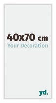 Your Decoration - Fotolijst 40x70 cm - Aluminium - Zilver Mat - Miami
