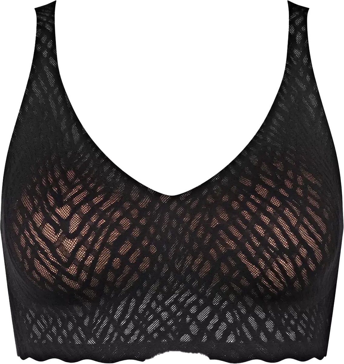 Sloggi Women ZERO Feel Bliss Bralette - bralette - zwart