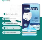 30 Stuks – Medcare Pants – Incontinentiebroekjes – Maat L – Voordeelverpakking – 1350+ ml absorptievermogen – Unisex