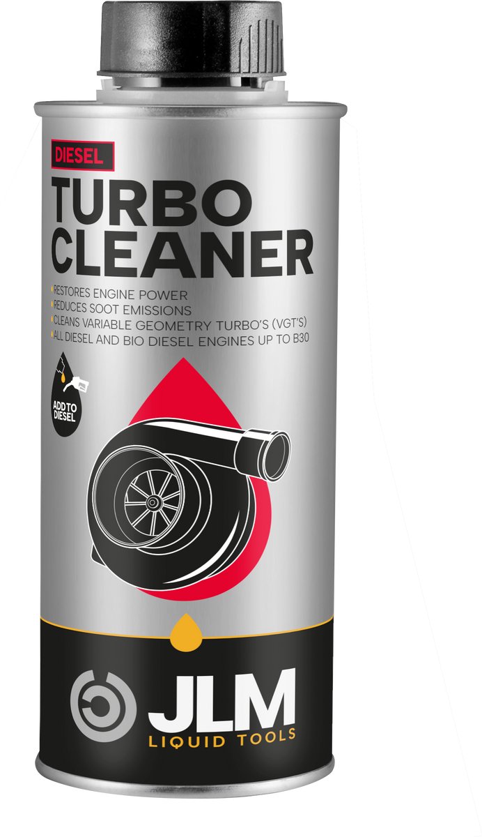 JLM Diesel Turbo Cleaner - Turbo Systeemreiniger - Verwijdert Roet En Koolstof - Verbetert Acceleratie - 500ml