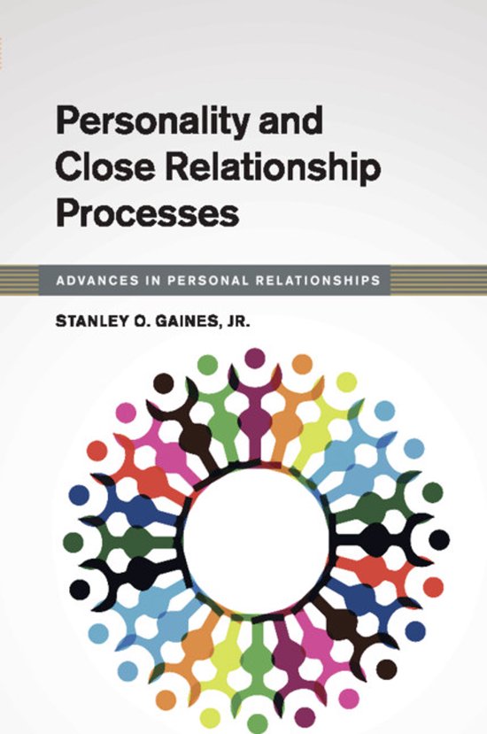 Advances in Personal Relationships- Personality and Close Re ... - cover