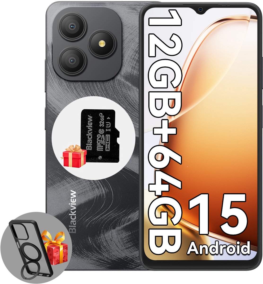 Blackview WAVE 9C Smartphone - 4G Dual SIM - 12 RAM 128GB ROM